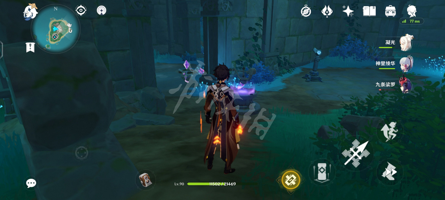 《原神》水月池解密繼電石怎麽放？水月池繼電石擺放位置分享