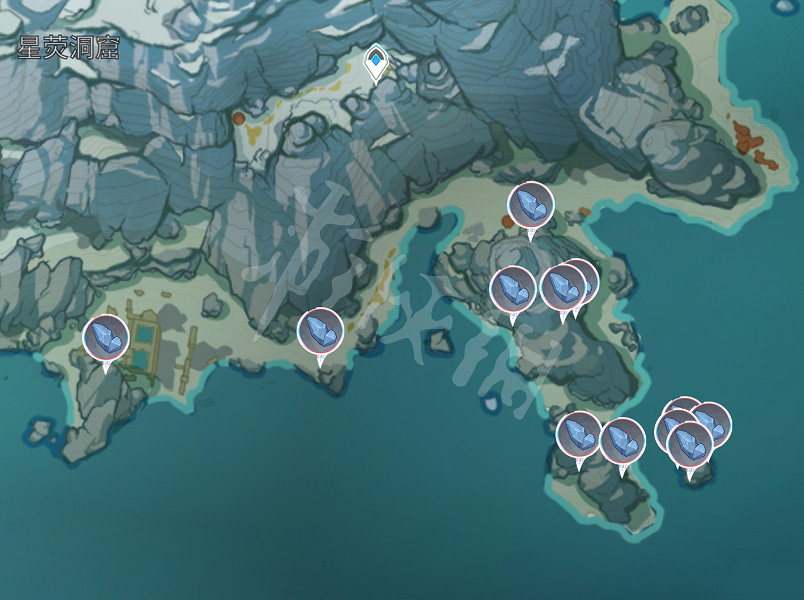 《原神》星銀礦石在哪裡採？星銀礦石採集位置一覽