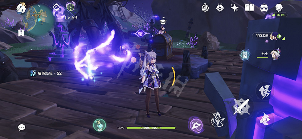 《原神》清籟島右下角華麗寶箱怎麽拿？清籟島右下角華麗寶箱拿法分享