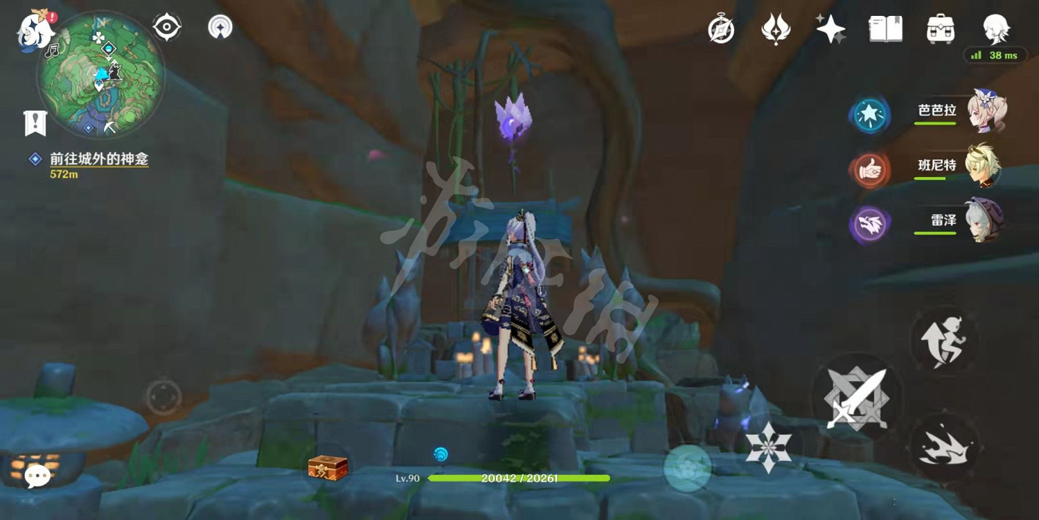 《原神》鳴神大社神櫻雷神瞳怎麽拿？鳴神大社神櫻雷神瞳拿法一覽