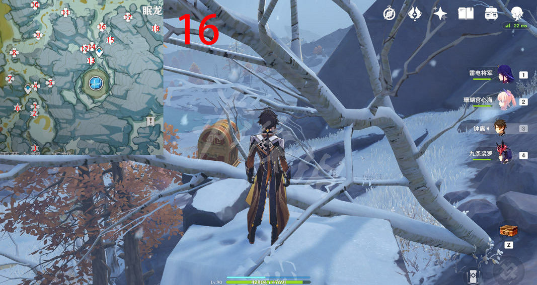 《原神》肅霜之路寶箱位置大全 逐月符位置匯總 《原神》肅霜之路寶箱位置大全 逐月符位置匯總