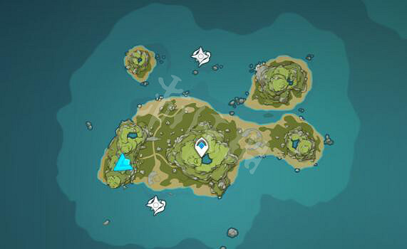 《原神》金蘋果群島傳送錨點怎麽上去？金蘋果群島傳送點路徑分享