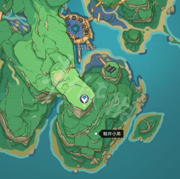 《原神》鯨井小弟在哪兒？鯨井小弟位置圖分享