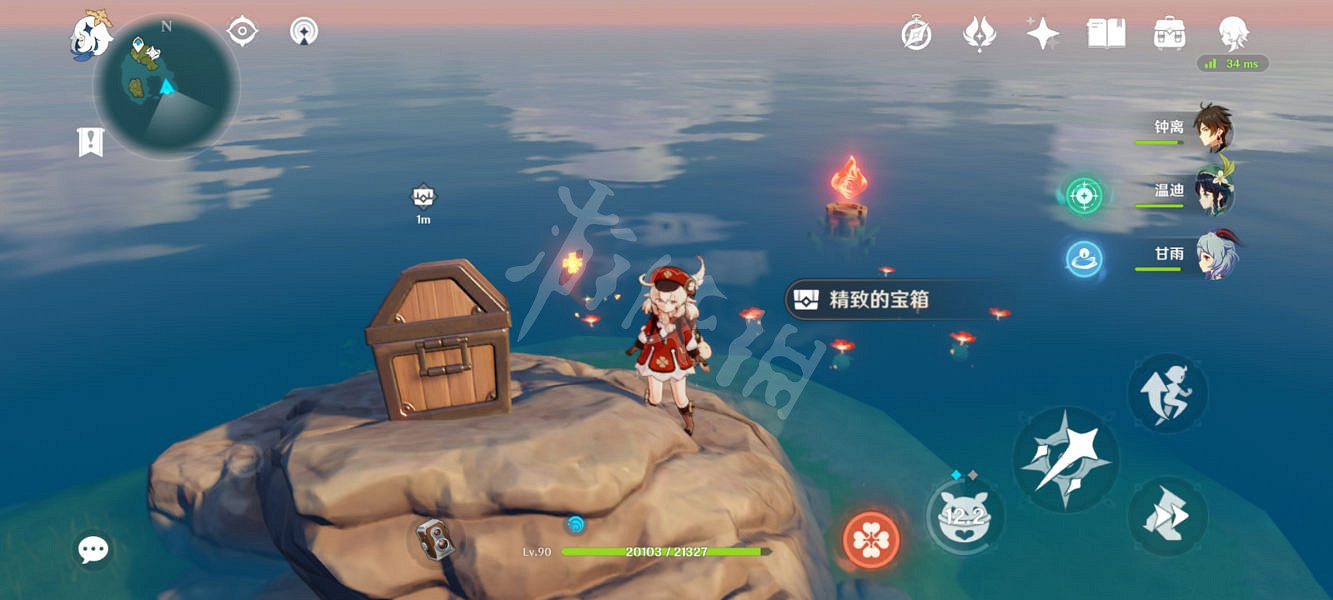 《原神》1.6海島寶箱在哪？1.6海島寶箱位置分享