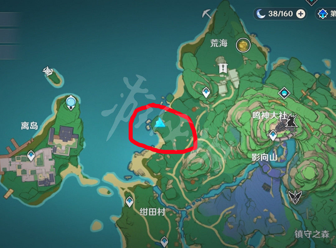 《原神》紺田村海邊隱藏寶箱在哪？紺田村海邊隱藏寶箱位置一覽