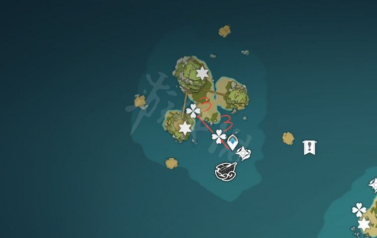 《原神》海靈芝在哪採？海靈芝速採路線分享