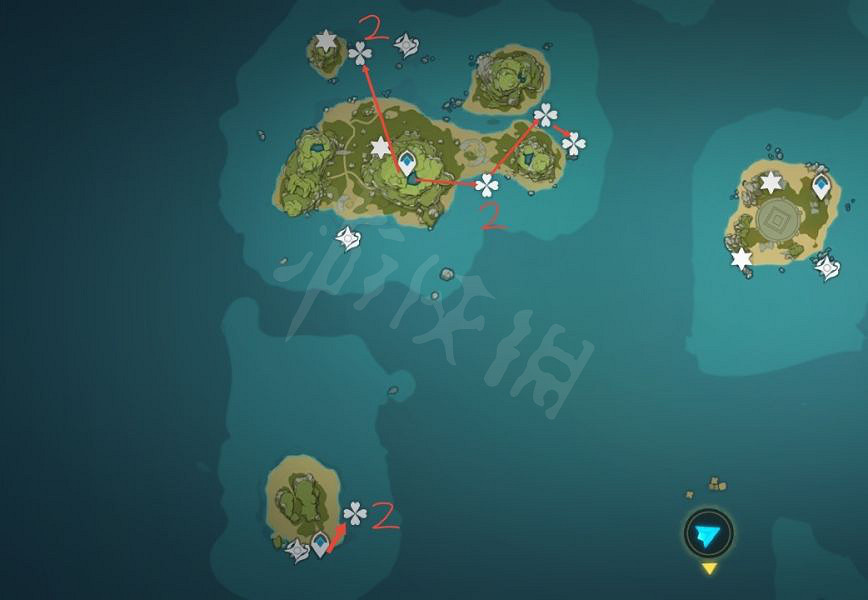 《原神》海靈芝在哪採？海靈芝速採路線分享