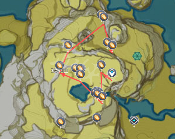 《原神》石珀哪裡多？石珀採集位置推薦