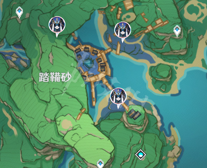 《原神》藏鏡仕女在哪？藏鏡仕女位置一覽