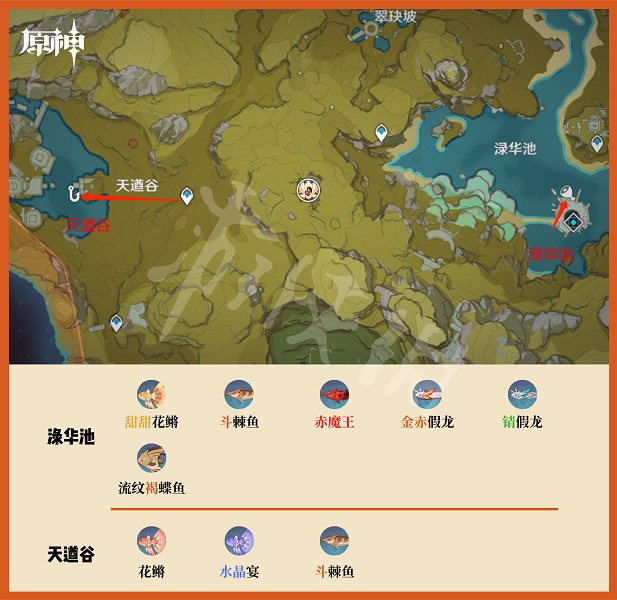 《原神》釣魚點璃月在哪?璃月釣魚點位置一覽 《原神》釣魚點璃月在哪?璃月釣魚點位置一覽