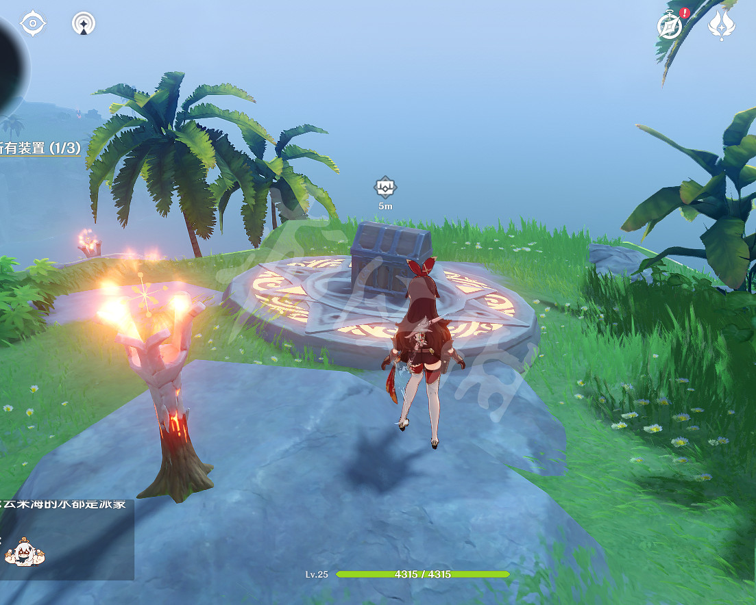 《原神》海島解密寶箱在哪？海島第一天解謎寶箱位置一覽