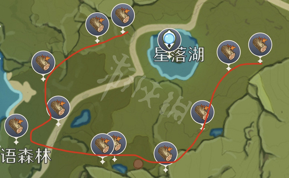 《原神》木頭在哪砍？木材砍伐路線推薦