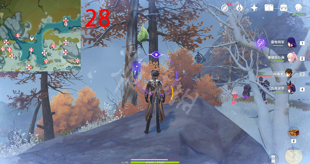 《原神》肅霜之路寶箱位置大全 逐月符位置匯總 《原神》肅霜之路寶箱位置大全 逐月符位置匯總