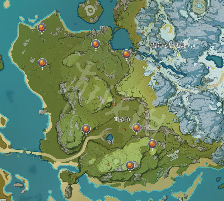 《原神》烈焰花花蕊在哪?烈焰花花蕊位置一覽 《原神》烈焰花花蕊在哪?烈焰花花蕊位置一覽