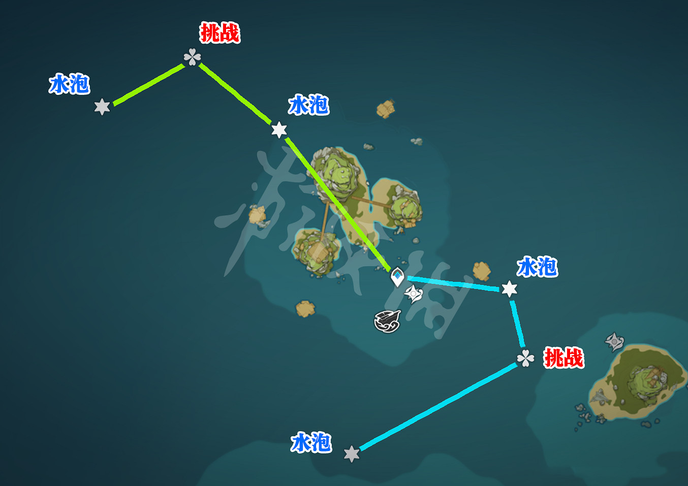 《原神》海島水泡在哪?海島水泡解密位置分享 《原神》海島水泡在哪?海島水泡解密位置分享