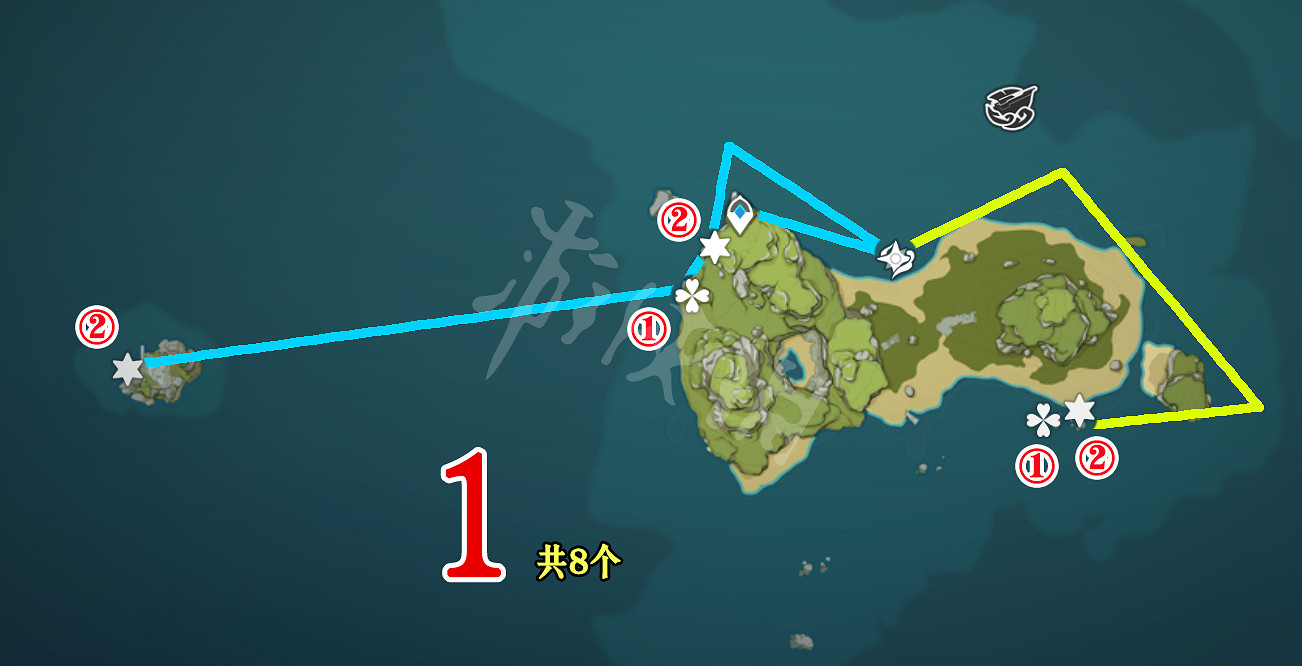 《原神》海靈芝哪裡多？海靈芝分布圖一覽