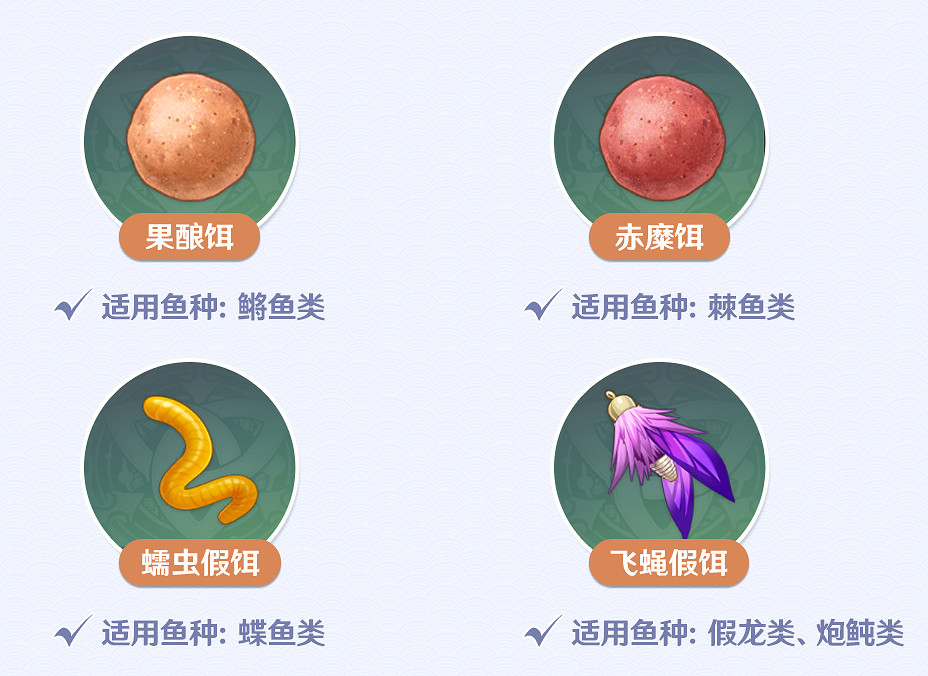 《原神》釣魚魚餌有哪些?釣魚魚餌類型介紹 《原神》釣魚魚餌有哪些?釣魚魚餌類型介紹