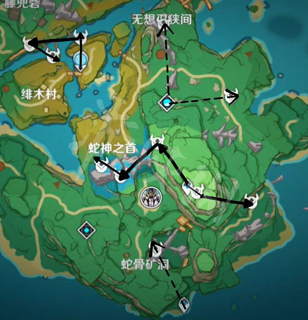 《原神》鬼兜蟲哪裡多？鬼兜蟲採集路線推薦