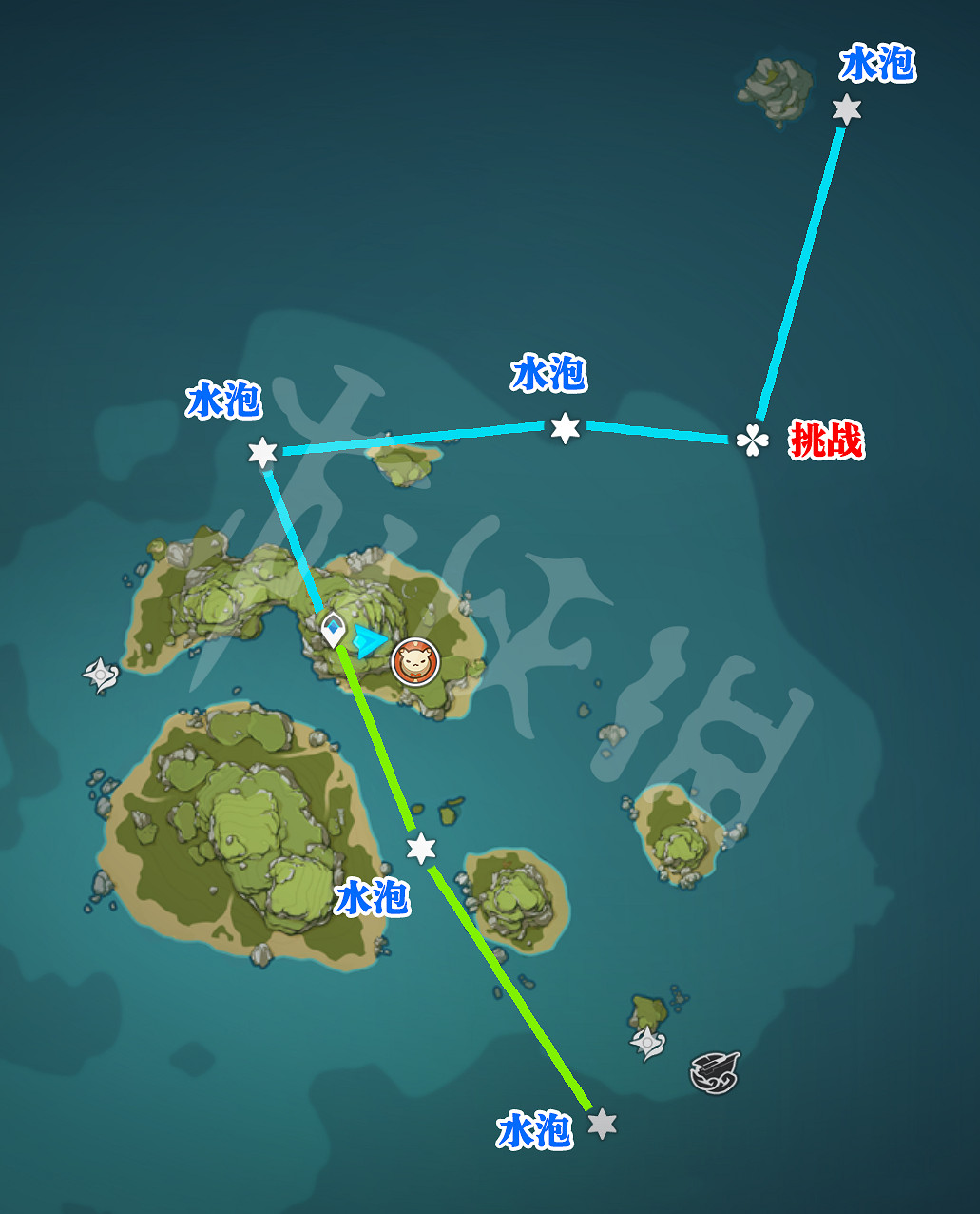 《原神》海島水泡在哪?海島水泡解密位置分享 《原神》海島水泡在哪?海島水泡解密位置分享