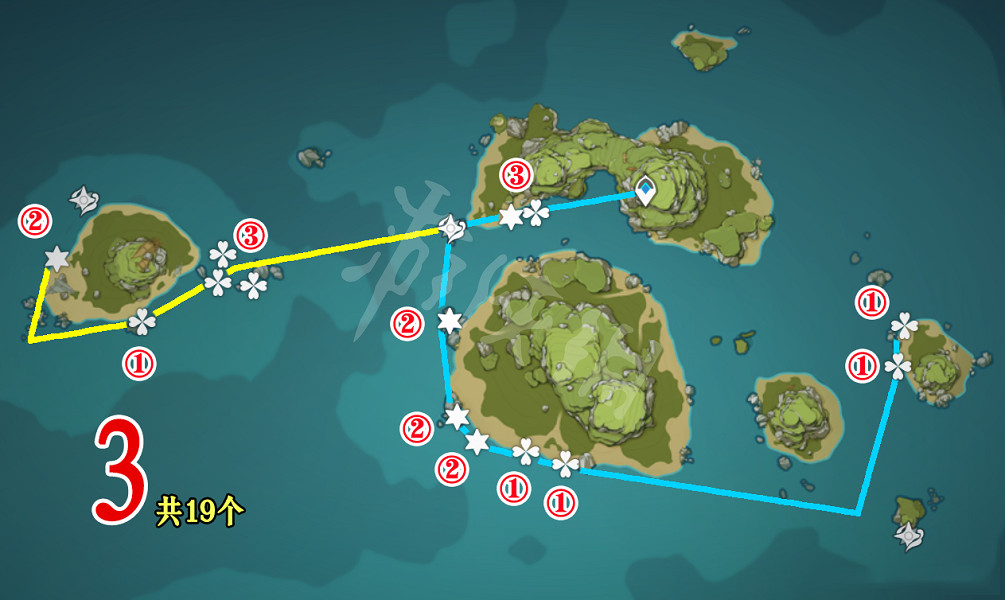 《原神》海靈芝哪裡多？海靈芝分布圖一覽