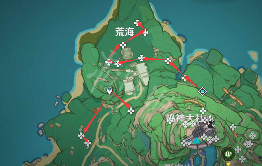 《原神》緋櫻繡球哪裡採集？緋櫻繡球採集路線推薦