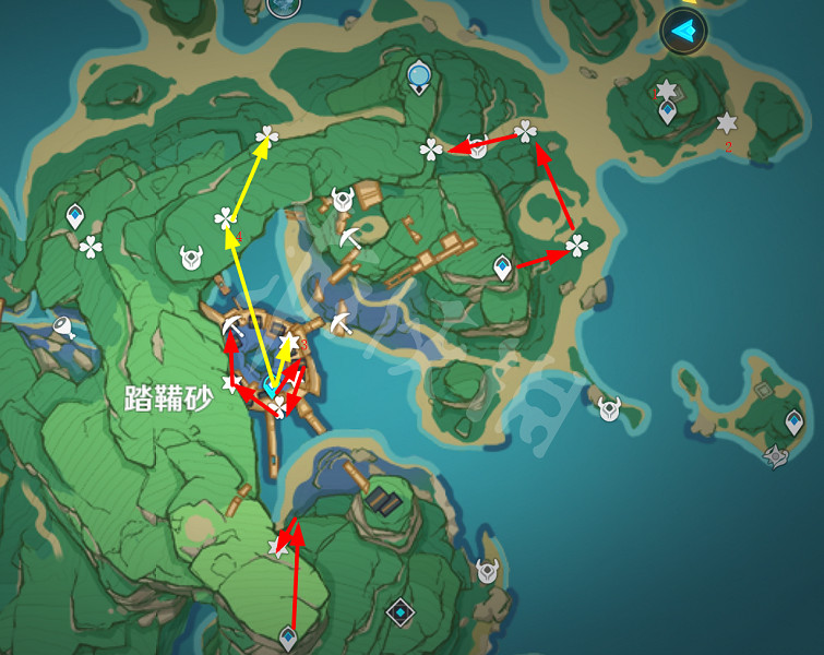 《原神》稻妻聖遺物狗糧在哪？稻妻聖遺物狗糧位置一覽