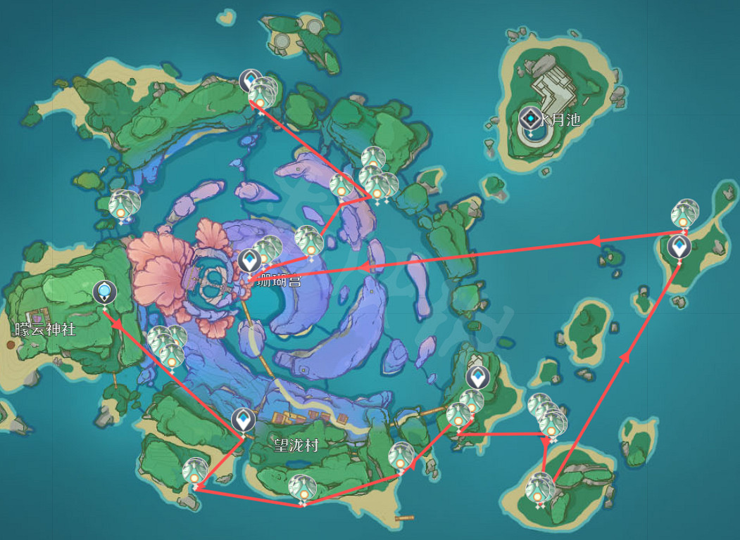 《原神》浮遊在哪採集?漂浮材料採集路線分享 《原神》浮遊在哪採集?漂浮材料採集路線分享