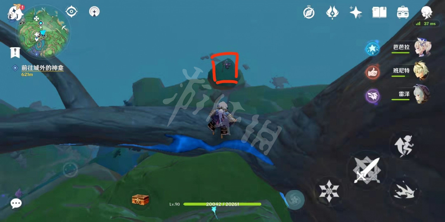 《原神》鳴神大社神櫻雷神瞳怎麽拿？鳴神大社神櫻雷神瞳拿法一覽