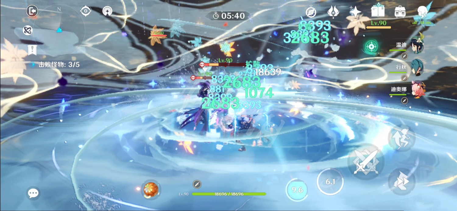 《原神》擴散碎冰流萬葉怎麽玩？擴散碎冰流萬葉陣容推薦