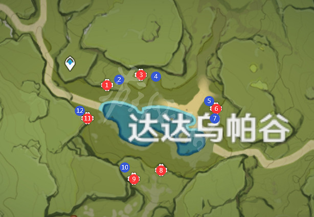 《原神》萃華木在哪裡採集？萃華木砍伐路線推薦