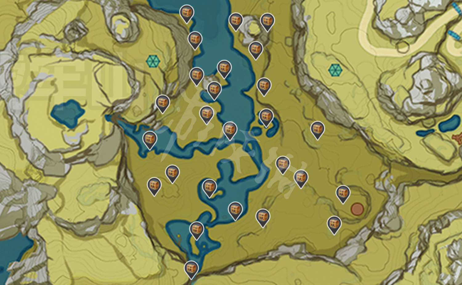 《原神》玄月寶箱位置在哪?磐岩之路寶箱位置分享 《原神》玄月寶箱位置在哪?磐岩之路寶箱位置分享