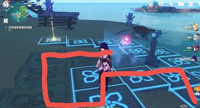 《原神》海袛尊像解密路線分享 海袛尊像怎麽解密？