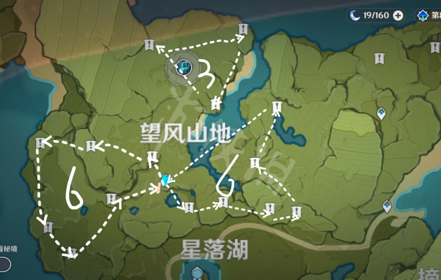 《原神》落落莓在哪？落落莓採集路線推薦