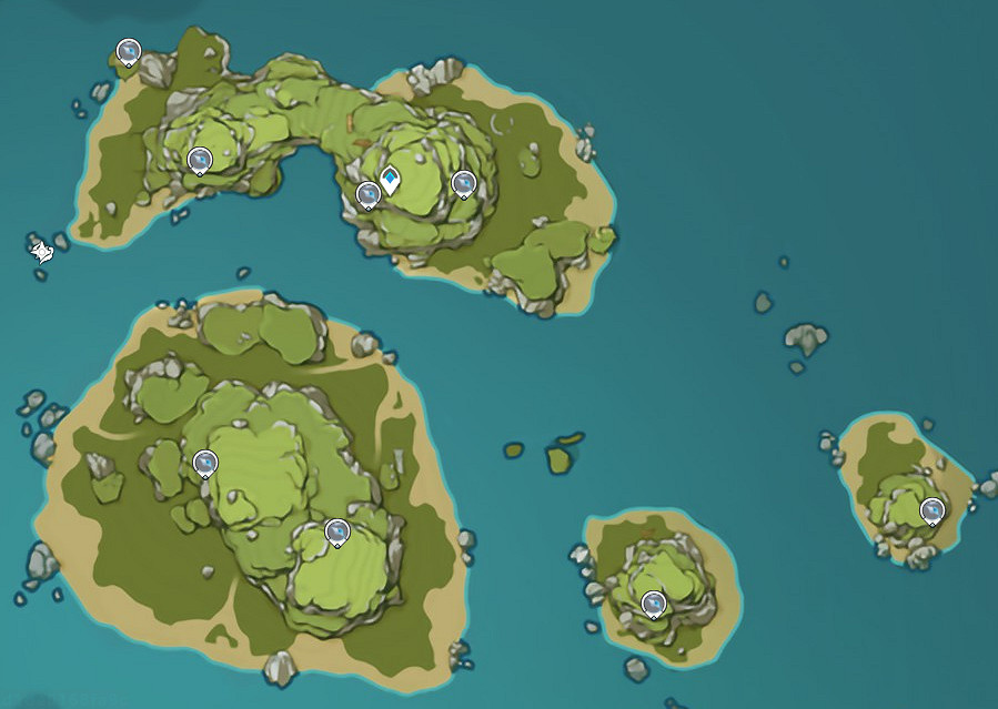 《原神》回聲海螺在哪？全回聲海螺地圖位置一覽