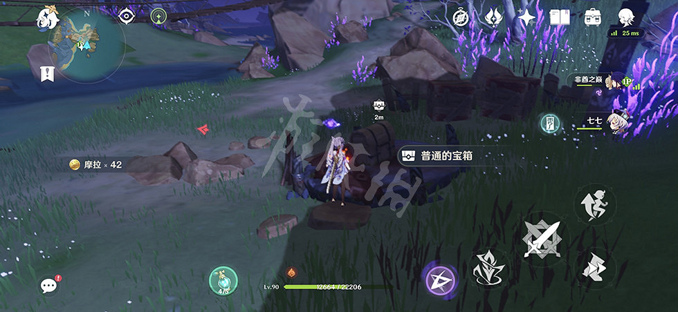 《原神》清籟島右下角華麗寶箱怎麽拿？清籟島右下角華麗寶箱拿法分享