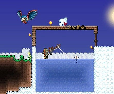 《泰拉瑞亞》黃金魚竿獲取技巧