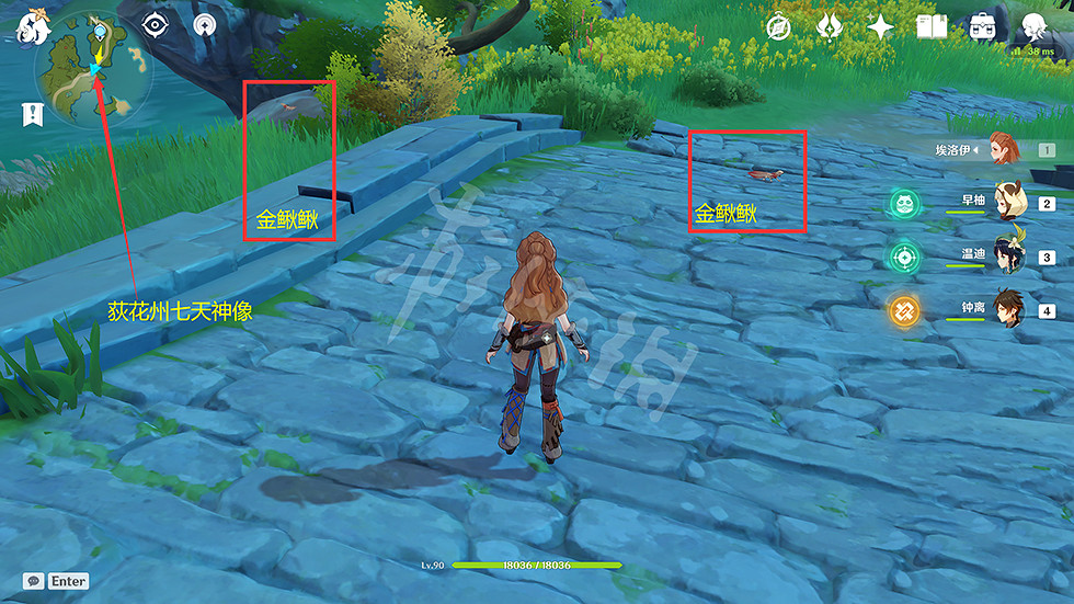 《原神》金鰍鰍在哪抓?金鰍鰍捕捉位置一覽 《原神》金鰍鰍在哪抓?金鰍鰍捕捉位置一覽