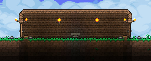 《泰拉瑞亞》自動門構造詳解 《泰拉瑞亞》自動門構造詳解