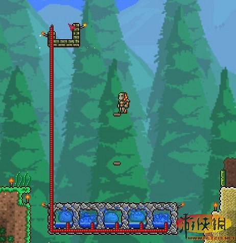 《泰拉瑞亞》TNT秒殺Boss的方法