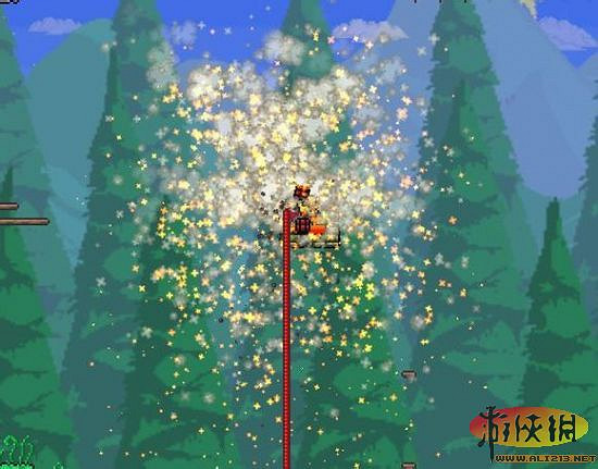 《泰拉瑞亞》TNT秒殺Boss的方法