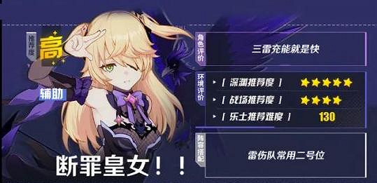 《崩壞3》v5.4角色推薦榜 5.4版本角色強度排名一覽