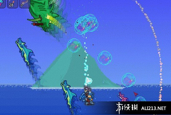 《泰拉瑞亞》豬鯊掉落物及打法說明