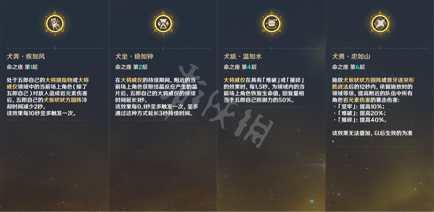 《原神》五郎命座有什麽提升？五郎命座提升分析