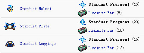 《泰拉瑞亞》1.3版各職業套裝介紹及合成方法 《泰拉瑞亞》1.3版各職業套裝介紹及合成方法