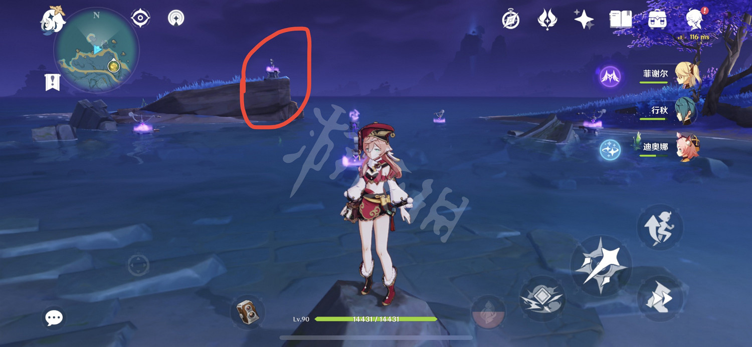 《原神》越石村海邊機關怎麽玩？越石村海灘雷指針解密玩法分享