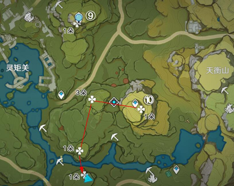 《原神》清心採集點有哪些？清心地圖位置分布一覽