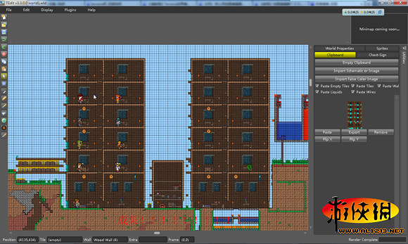 《泰拉瑞亞》地圖編輯器TEdit介面功能圖文攻略