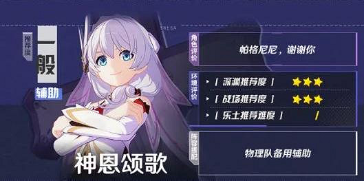 《崩壞3》v5.4角色推薦榜 5.4版本角色強度排名一覽