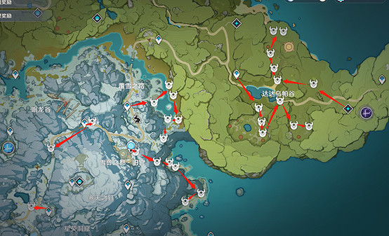 《原神》面具去哪刷?面具速刷路線推薦 《原神》面具去哪刷?面具速刷路線推薦