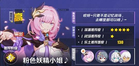 《崩壞3》v5.4角色推薦榜 5.4版本角色強度排名一覽